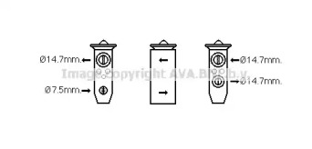 Клапан (AVA QUALITY COOLING: HY1312)