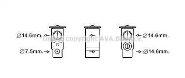 Клапан (AVA QUALITY COOLING: HY1333)