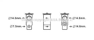 Клапан (AVA QUALITY COOLING: HY1397)