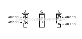 Клапан (AVA QUALITY COOLING: HY1410)