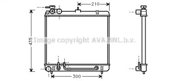 Теплообменник (AVA QUALITY COOLING: HY2052)