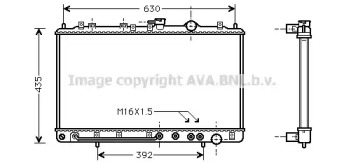 Теплообменник (AVA QUALITY COOLING: HY2074)