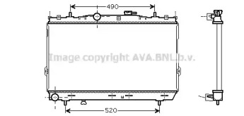 Теплообменник (AVA QUALITY COOLING: HY2095)