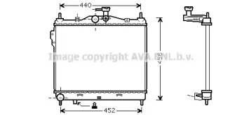 Теплообменник (AVA QUALITY COOLING: HY2101)