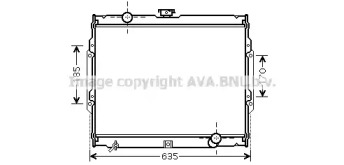 Теплообменник (AVA QUALITY COOLING: HY2108)