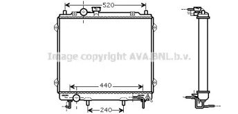 Теплообменник (AVA QUALITY COOLING: HY2115)