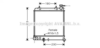 Теплообменник (AVA QUALITY COOLING: HY2129)