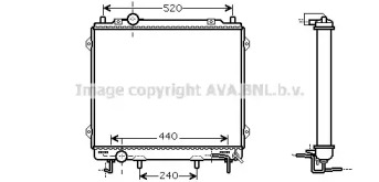 Теплообменник (AVA QUALITY COOLING: HY2146)