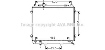 Теплообменник (AVA QUALITY COOLING: HY2162)