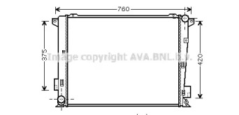 Теплообменник (AVA QUALITY COOLING: HY2191)