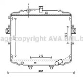 Теплообменник (AVA QUALITY COOLING: HY2251)