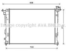 Теплообменник (AVA QUALITY COOLING: HY2285)