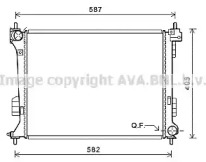 Теплообменник (AVA QUALITY COOLING: HY2302)