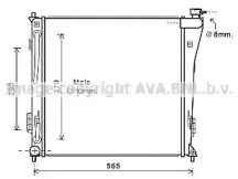 Теплообменник (AVA QUALITY COOLING: HY2305)