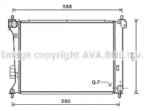 Теплообменник (AVA QUALITY COOLING: HY2309)