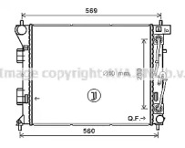 Теплообменник (AVA QUALITY COOLING: HY2351)