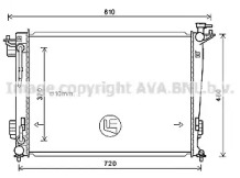 Теплообменник (AVA QUALITY COOLING: HY2372)