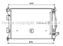 Теплообменник (AVA QUALITY COOLING: HY2381)