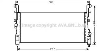 Теплообменник (AVA QUALITY COOLING: HY4200)