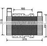 Теплообменник (AVA QUALITY COOLING: HY4223)