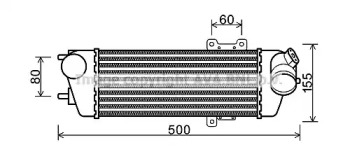 Теплообменник (AVA QUALITY COOLING: HY4227)