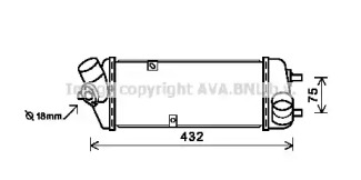 Теплообменник (AVA QUALITY COOLING: HY4235)