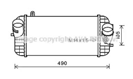 Теплообменник (AVA QUALITY COOLING: HY4326)