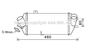 Теплообменник (AVA QUALITY COOLING: HY4389)