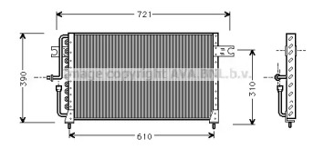 Конденсатор (AVA QUALITY COOLING: HY5035)