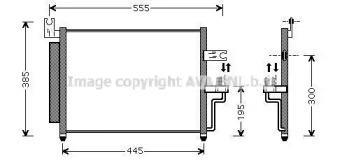 Конденсатор (AVA QUALITY COOLING: HY5081D)