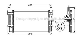 Конденсатор (AVA QUALITY COOLING: HY5092D)