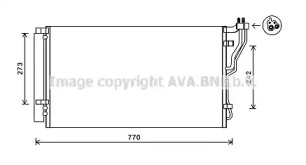 Конденсатор (AVA QUALITY COOLING: HY5246D)