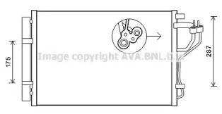 Конденсатор (AVA QUALITY COOLING: HY5308)