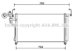 Конденсатор (AVA QUALITY COOLING: HY5315D)