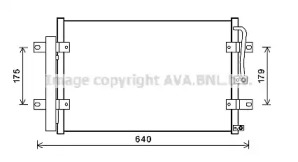 Конденсатор (AVA QUALITY COOLING: HY5361D)