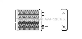 Теплообменник (AVA QUALITY COOLING: HY6021)