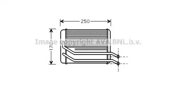 Теплообменник (AVA QUALITY COOLING: HY6118)