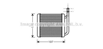 Теплообменник (AVA QUALITY COOLING: HY6136)