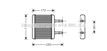 Теплообменник (AVA QUALITY COOLING: HY6137)