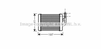 Теплообменник (AVA QUALITY COOLING: HY6158)