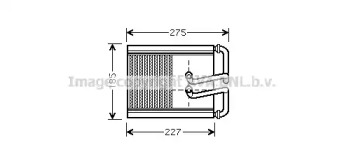 Теплообменник (AVA QUALITY COOLING: HY6169)