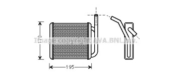 Теплообменник (AVA QUALITY COOLING: HY6212)