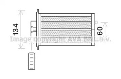 Теплообменник (AVA QUALITY COOLING: HY6233)