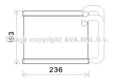 Теплообменник (AVA QUALITY COOLING: HY6391)