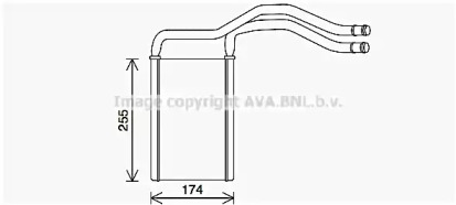 Теплообменник (AVA QUALITY COOLING: HY6449)