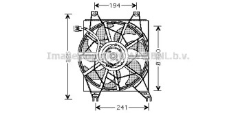 Вентилятор (AVA QUALITY COOLING: HY7502)