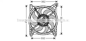 Вентилятор (AVA QUALITY COOLING: HY7505)