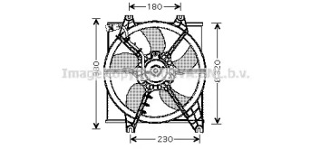 Вентилятор (AVA QUALITY COOLING: HY7506)