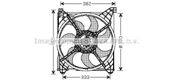 Вентилятор (AVA QUALITY COOLING: HY7508)