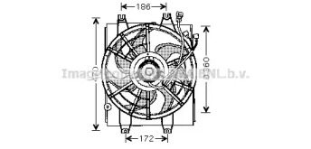 Вентилятор (AVA QUALITY COOLING: HY7510)